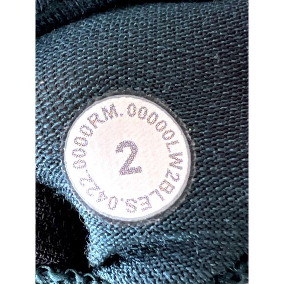 Lululemon Energy Longline Bra Ribbed. Size 2 EUC Green Jasper - Picture 5 of 5